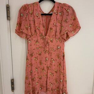 Reformation pink dress
